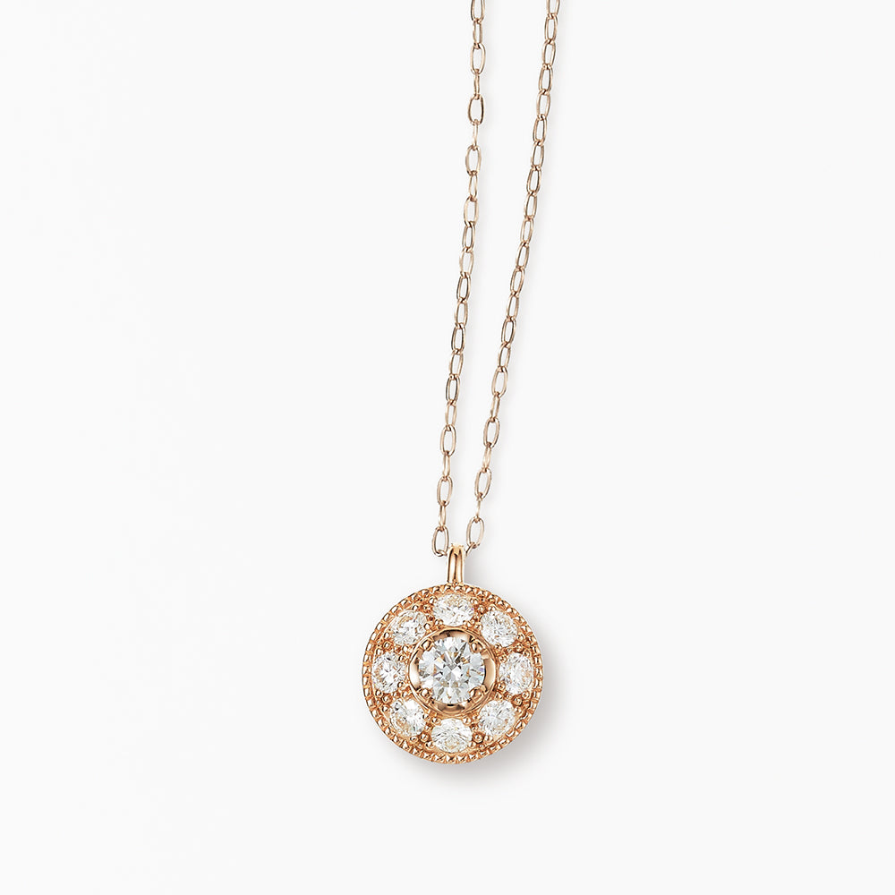 Pendentif avec motif floral